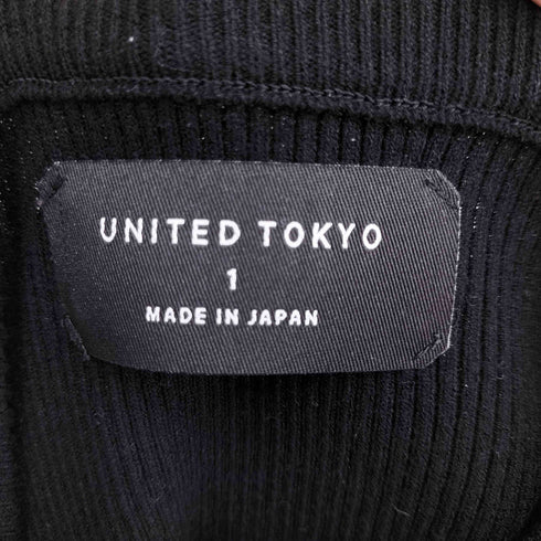 ユナイテッドトウキョウ UNITED TOKYO カットアウトデザインニット レディース JPN:1
