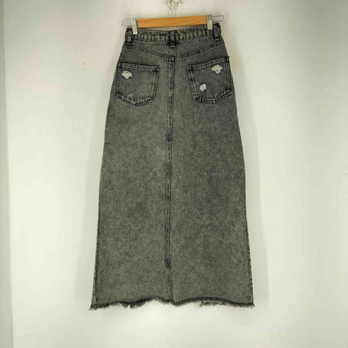 グレイル GRL アシンメトリーカットデニムスカート レディース JPN:S