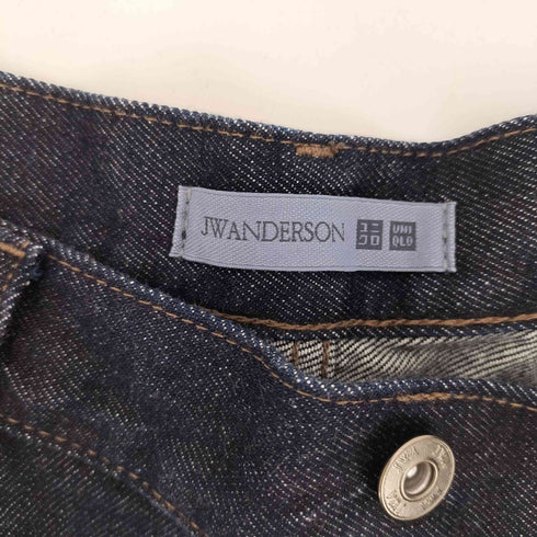 ユニクロジェイダブリューアンダーソン UNIQLO JW ANDERSON 26SS ストレートジーンズ/セルビッジ 34(86.5cm) メンズ 34