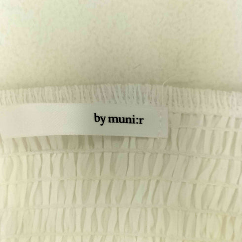 バイムニール by muni:r バックオープン キャミワンピース レディース