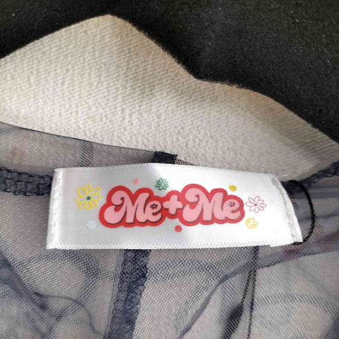 チャオパニック Ciaopanic Me+Me チュールフリルシアーフーディーブラウス レディース ONE SIZE