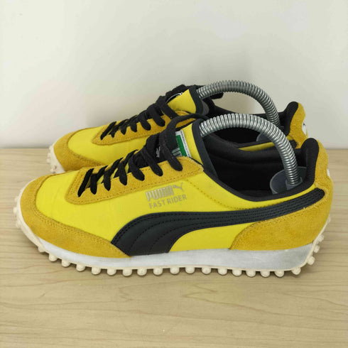 プーマ PUMA Fast Rider Low Top Running Shoes Yellow レディース JPN:23