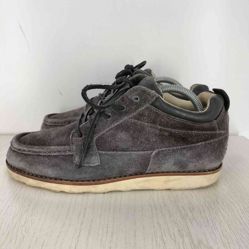 ステューシー Stussy GORE-TEX vibramソール Deluxe Classic Trekker grey suede shoes メンズ US:8