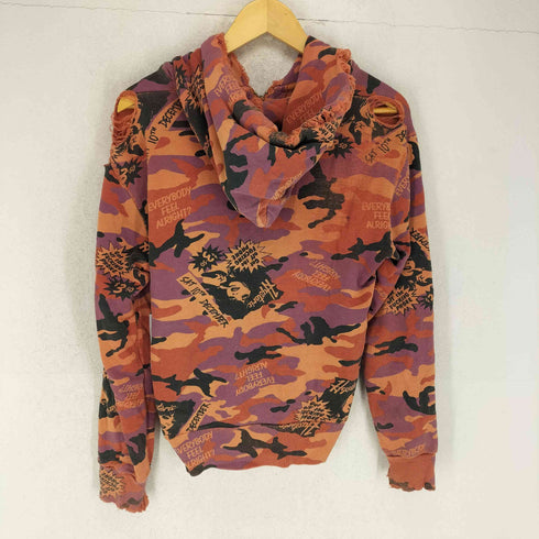 ヒステリックグラマー HYSTERIC GLAMOUR カモ柄ジップパーカー Y2K メンズ S