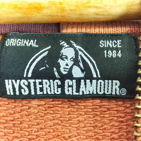 ヒステリックグラマー HYSTERIC GLAMOUR カモ柄ジップパーカー Y2K メンズ S