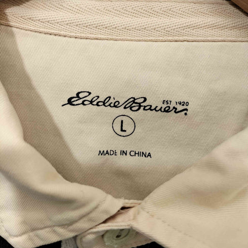 エディーバウアー Eddie Bauer ラガーシャツ メンズ import:L