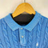 ポロラルフローレン POLO RALPH LAUREN USED加工 コットンニット ポロ レディース import:M