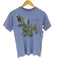 アンビル Anvil 90-00s USA製 フロントアニマルプリントクルーネックTシャツ レディース L