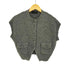 ザラ ZARA 26ss カバードボタンニットベスト レディース import:S