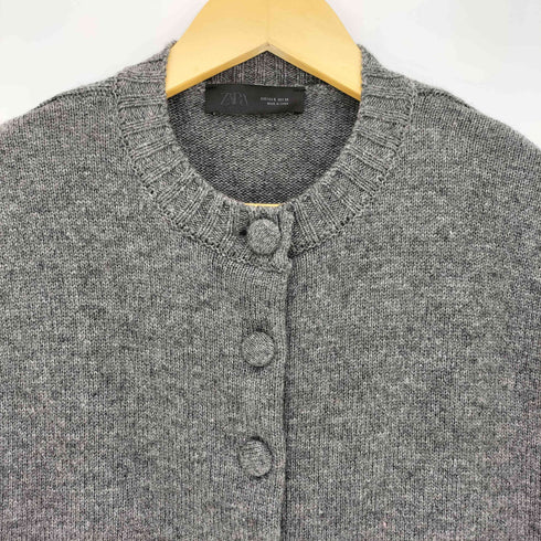 ザラ ZARA 26ss カバードボタンニットベスト レディース import:S