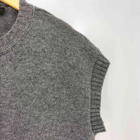 ザラ ZARA 26ss カバードボタンニットベスト レディース import:S