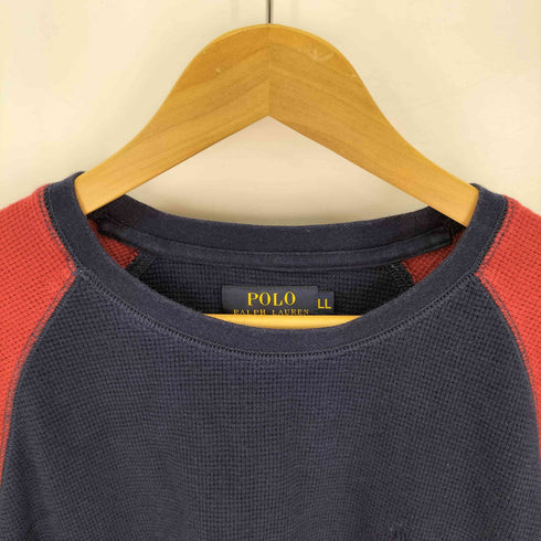 ポロラルフローレン POLO RALPH LAUREN ラグラン サーマルカットソー メンズ LL