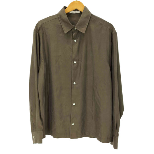 ザラ ZARA RELAXED FIT FLOWING SHIRT リラックス フィット フローイング シャツ メンズ import:M