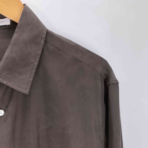 ザラ ZARA RELAXED FIT FLOWING SHIRT リラックス フィット フローイング シャツ メンズ import:M