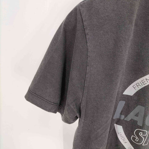 ラコステスポーツ LACOSTE SPORT フロントプリント クルーネックTシャツ レディース import:S