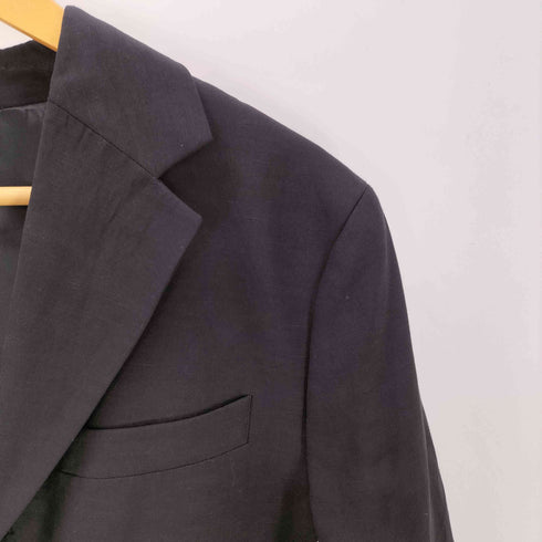 ザラ ZARA RELAXED FIT VISCOSE/LINEN SUIT BLAZER リラックス フィット ビスコース リネン ブレザー メンズ EUR:48