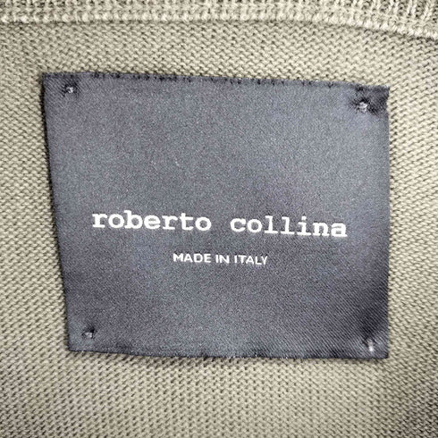 ロベルトコリーナ ROBERTO COLLINA S/S コットンニット メンズ JPN:46