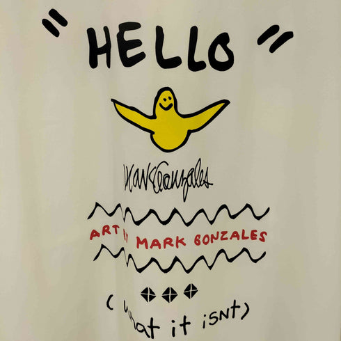 マークゴンザレス Mark Gonzales 背面ロゴプリント L/S シャツ メンズ import:XL