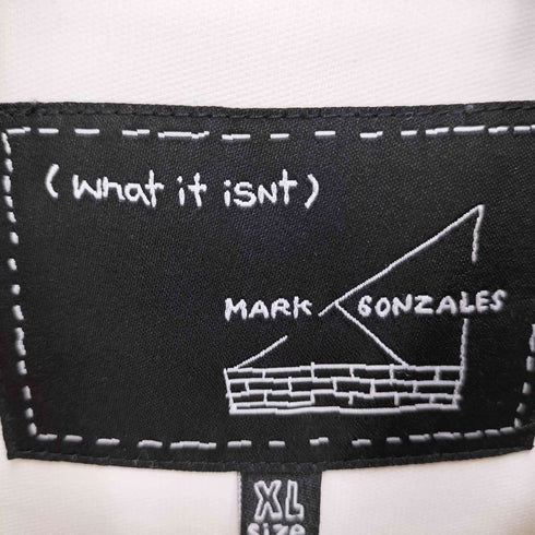 マークゴンザレス Mark Gonzales 背面ロゴプリント L/S シャツ メンズ import:XL