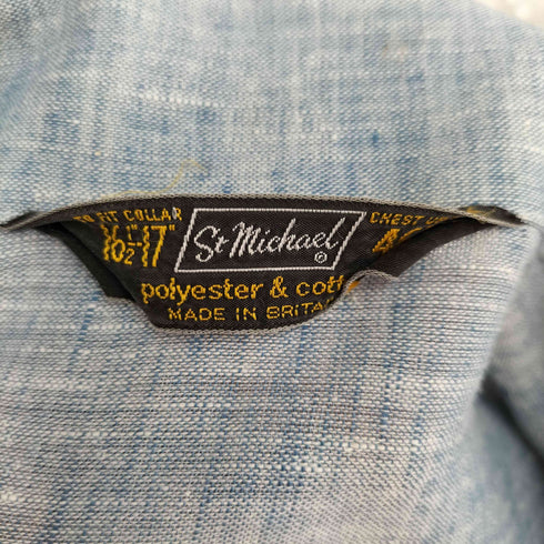 セントマイケル SAINT MICHAEL St Michael 60-70S 開襟シャツ メンズ JPN:46