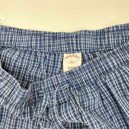 ブルックスブラザーズ 346 BROOKS BROTHERS チェック イージー パンツ パジャマパンツ メンズ import:L