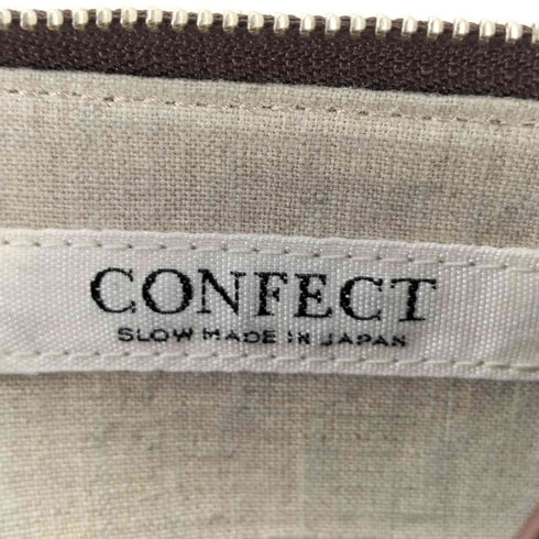 コンフェクト confect レザーラウンドウォレット メンズ