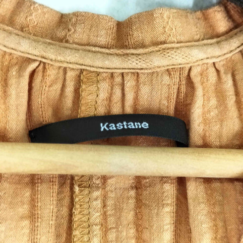 カスタネ Kastane スキッパー シャツワンピース レディース
