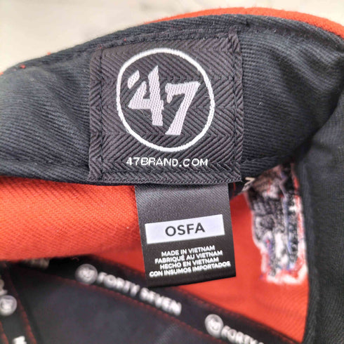 フォーティセブンブランド 47 BRAND MLB SNAPBACK ベースボールキャップ メンズ