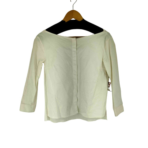 ジルサンダー JIL SANDER ノーカラー L/S シャツ ブラウス レディース JPN:36