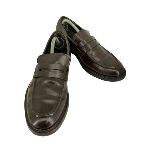 ザラ ZARA レザーローファー メンズ JPN:28.5