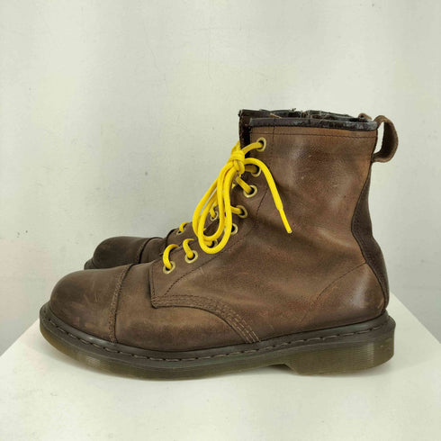 ドクターマーチン Dr.Martens ブラウンレザー 8ホールブーツ メンズ UK:10