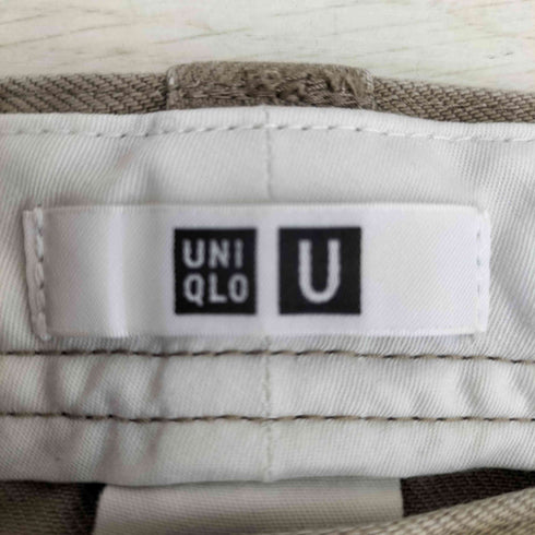 ユニクロユー UNIQLO U 25ss ワイドフィットチノ メンズ 78