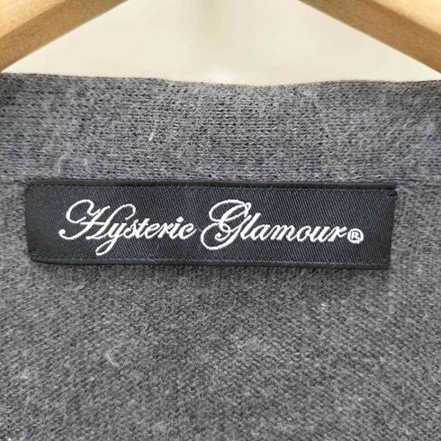 ヒステリックグラマー HYSTERIC GLAMOUR スタッズ コットンカーディガン レディース FREE