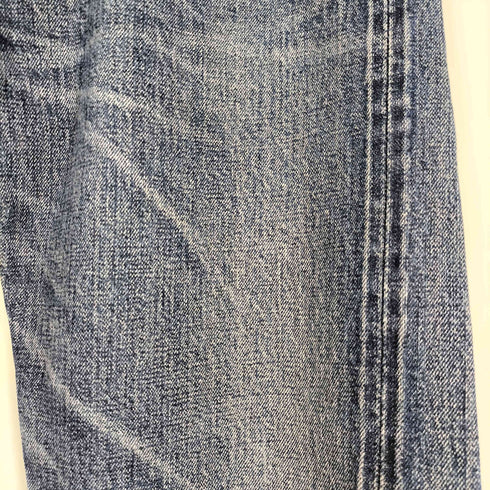 ドゥニーム Denime SHIN期 セルビッチ 赤耳 ボタンフライ コインポケット ストレートデニム メンズ 30inch