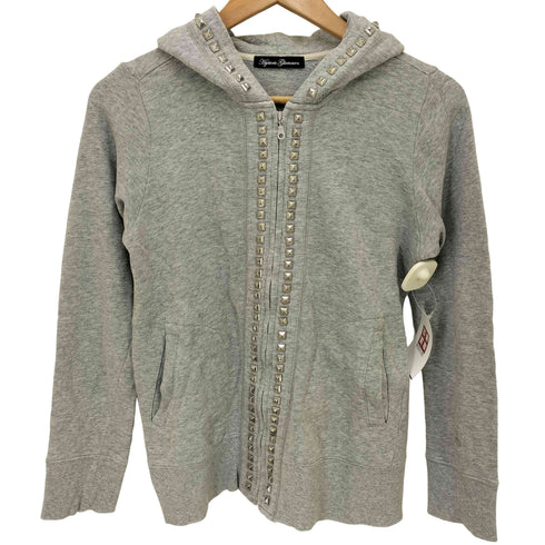 ヒステリックグラマー HYSTERIC GLAMOUR スタッズ付きジップアップパーカー レディース FREE