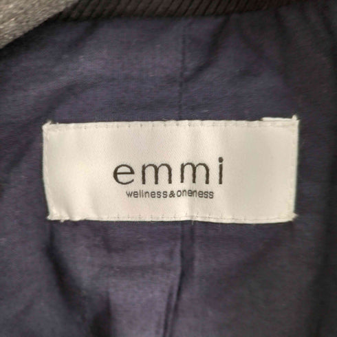 エミ emmi テーラードオーバージャケット レディース
