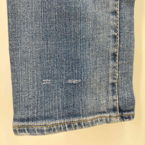ヒステリックグラマー HYSTERIC GLAMOUR 刺繍デザイン スタッズ スキニーデニム レディース XXS