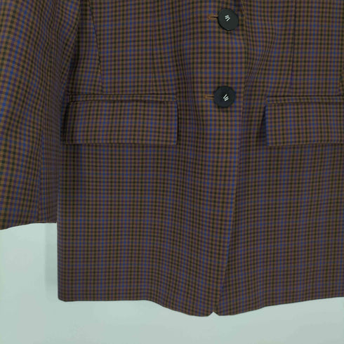 ティビ tibi チェック2Bテーラードジャケット レディース XS