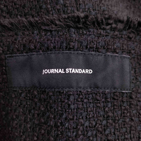 ジャーナルスタンダード JOURNAL STANDARD ツイード マルチポケット ノーカラージャケット レディース