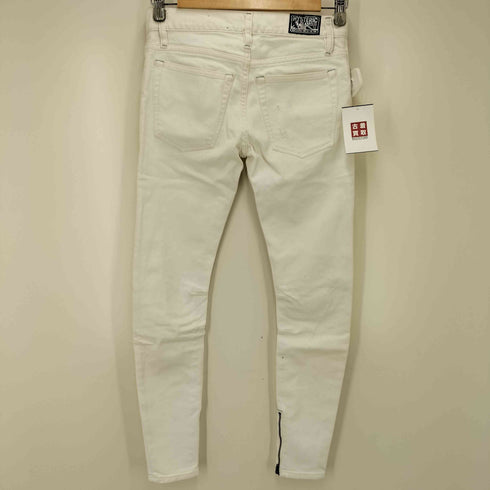 ヒステリックグラマー HYSTERIC GLAMOUR ダメージ加工 スタッズスキニーパンツ レディース XXS