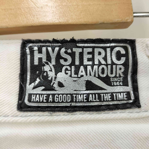 ヒステリックグラマー HYSTERIC GLAMOUR ダメージ加工 スタッズスキニーパンツ レディース XXS