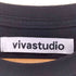 ビバスタジオ vivastudio 両面プリントクルーネックTシャツ メンズ L