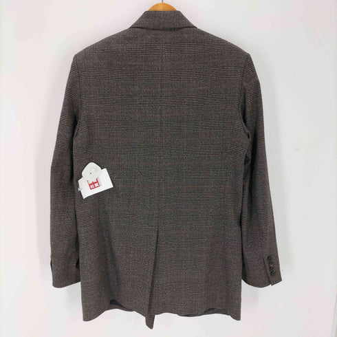 ザラ ZARA グランチェック ダブルブレストテーラードジャケット レディース S