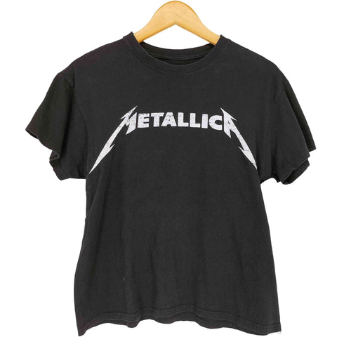 フロントプリントバンドTシャツ メンズ M