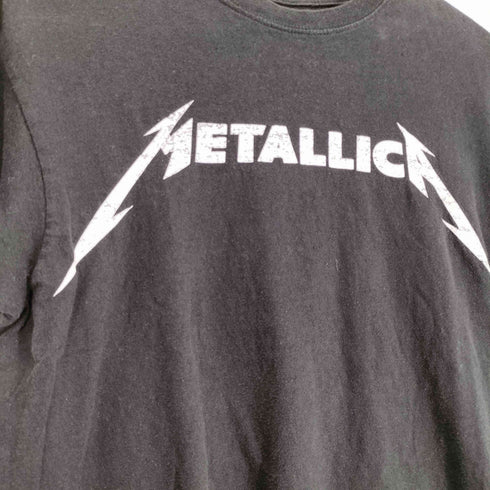 フロントプリントバンドTシャツ メンズ M