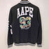 エーエイプバイアベイシングエイプ AAPE BY A BATHING APE ロゴプリント ナンバリング スタジャン メンズ JPN:L