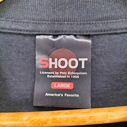 シュート SHOOT 2007 両面プリントバンドTシャツ メンズ L