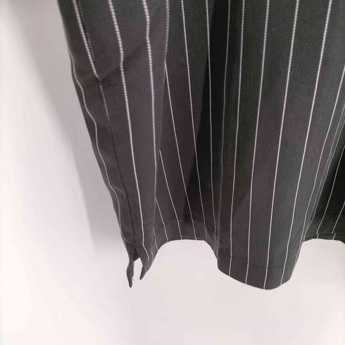 ロヴィバイコーナーズ lowy by corners ストライプ レギュラーカラー ワイド L/S シャツ レディース JPN:M