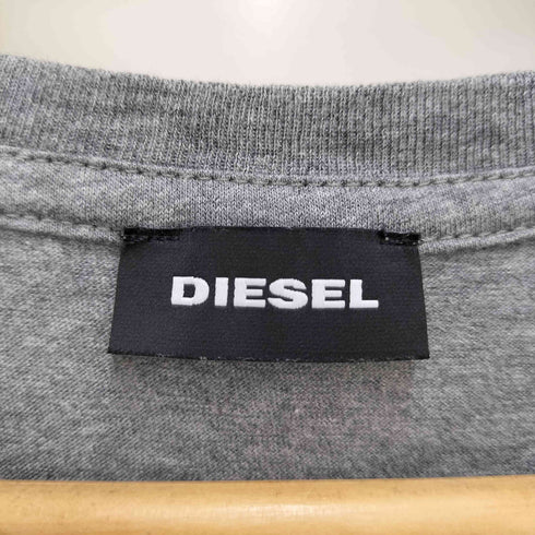 ディーゼル DIESEL ロゴプリント クルーネック Tシャツ メンズ 16