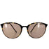 ゾフ zoff SUNCUTGlasses/UV100%CUT ボストンサングラス デミ柄 レディース 54□18-144
